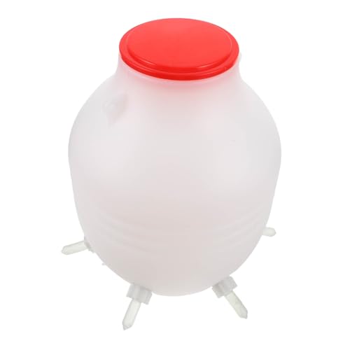 HEMOTON Ziegenmilchflasche aus Sicherem Material Langlebiger Futterspender mit Weichem Sauger für Nutztierfütterung Bauernhöfen und Zoos von HEMOTON