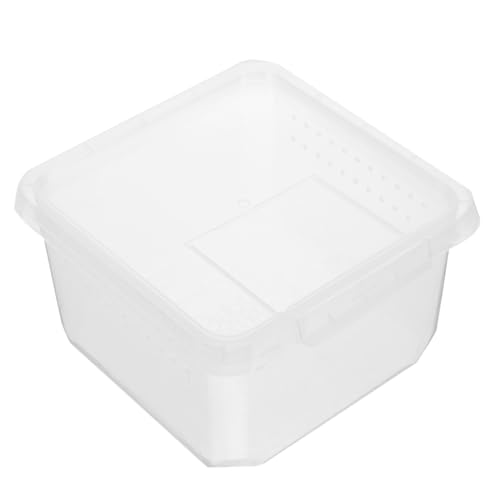 HEMOTON Transparenter Reptilienbehälter Praktische Reptilienbox Kompakter Futtertrog Für Insekten Für Spinnen Und Kleintiere Leicht Und Tragbar Sichere Umgebung Für Haustiere HEMOTON Transparenter Reptilienbehälter Praktische Reptilienbox Kompakter Futtertrog Für Insekten Für Spinnen Und Kleintiere Leicht Und Tragbar Sichere Umgebung Für Haustiere von HEMOTON