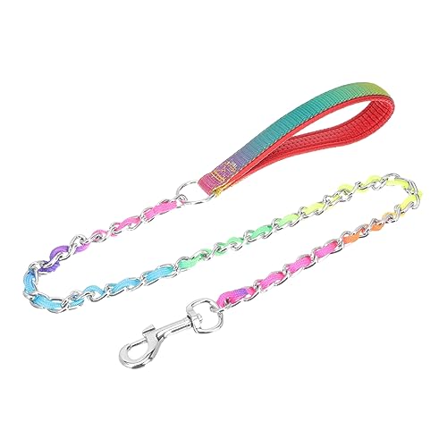 HEMOTON bissfeste Hundeleine Welpe Hundebett Hundegeschirr kleine Hunde Hundeleinen für große Hunde hundegurt hundelaufband hundegürtel Laufende Hundekette professionelle Kettenleine Nylon von HEMOTON
