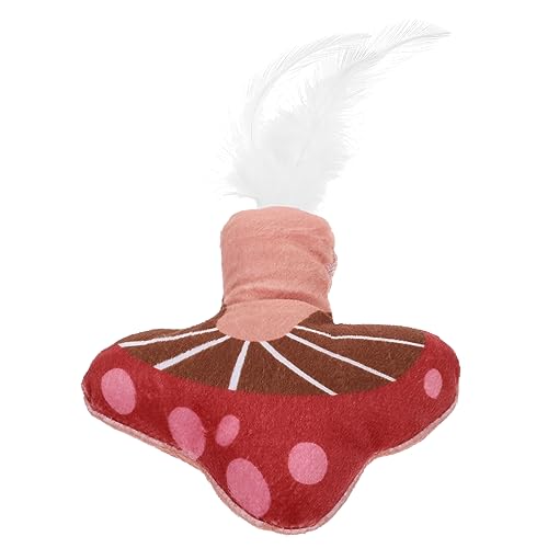 HEMOTON interaktives katzenspielzeug Interactive cat Toy Funny Toys Katzen minzekissen Katzenspielzeug für Innenräume Plüsch Zahnen für Katze selbstbelustigendes Katzenspielzeug von HEMOTON