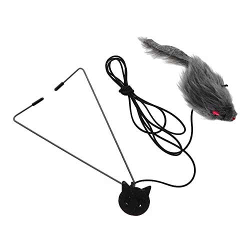 HEMOTON lustiges Katzenspielzeug Katzen-Teaser- interessanter neckender Stock ziehen um hängend Katzenspielzeug zum Necken Haustier Katze Teaser Plüsch HEMOTON lustiges Katzenspielzeug Katzen-Teaser- interessanter neckender Stock ziehen um hängend Katzenspielzeug zum Necken Haustier Katze Teaser Plüsch von HEMOTON