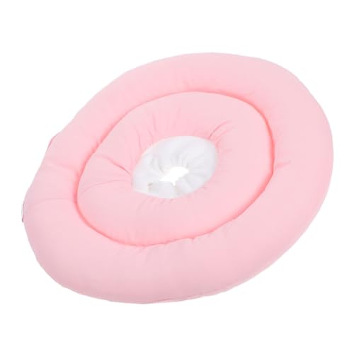 HEMOTON postoperativer Genesungskragen Hund weicher Welpe Medizinisches für Hunde für Hunde Hundehalsband -Donut- Stoff Rosa von HEMOTON