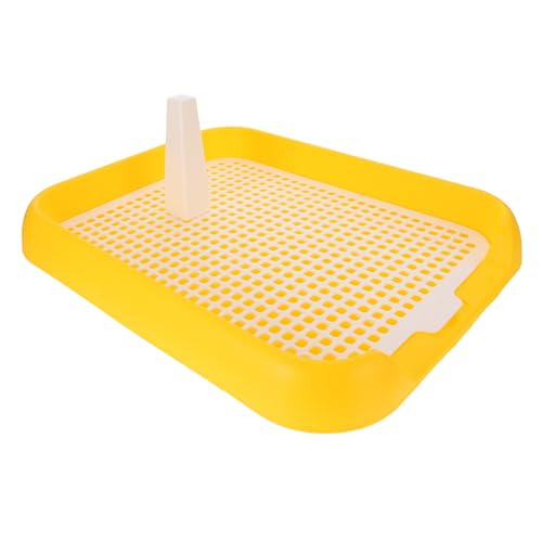 Hundetoilette für Innenräume Maschenhundtoilette aus Robustem Material für Kleine und Mittelgroße Simuliert Natürliche Uringewohnheiten Platzsparend Hundetoilette für Innenräume Maschenhundtoilette aus Robustem Material für Kleine und Mittelgroße Simuliert Natürliche Uringewohnheiten Platzsparend von HEMOTON