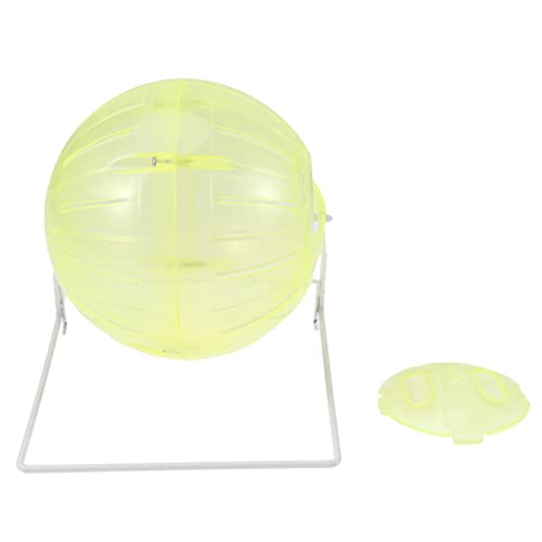 Multifunktionaler Hamster Laufball für Kleintiere Gelber Gymnastikball für Hamster und Rennmäuse Fördert Aktivität und Interaktion Multifunktionaler Hamster Laufball für Kleintiere Gelber Gymnastikball für Hamster und Rennmäuse Fördert Aktivität und Interaktion von HEMOTON