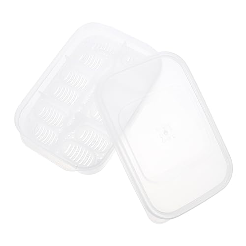 HEMOTON Reptilien Brutkasten Transparenter Brutkasten Für Eidechsen Kunststoff 12 Eier Für Reptilienzucht Für Geckos Und Schlangen von HEMOTON