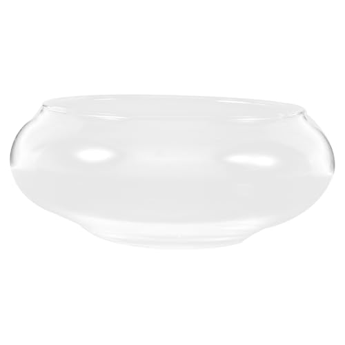 Transparentes Glasfischtank Desktop Fischschale für Fische Garnelen und Pflanzen Kleiner Aquarienbehälter für Bürodekoration und Mikrolandschaften Transparentes Glasfischtank Desktop Fischschale für Fische Garnelen und Pflanzen Kleiner Aquarienbehälter für Bürodekoration und Mikrolandschaften von HEMOTON