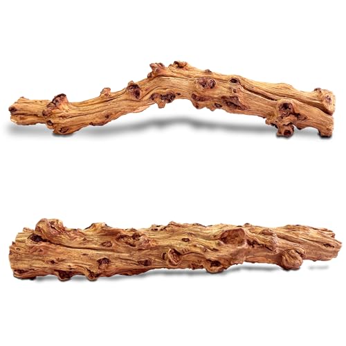 HEMYIS Natürliches Teak-Treibholz, Koralle, Treibholz für Aquarien, sortiert, Punica-Stamm, Treibholzzweig für Reptilien-Dekor (Punica-Trunk L (45,7 - 55,9 cm oder 0,6–0,9 kg), 1 Stück von HEMYIS