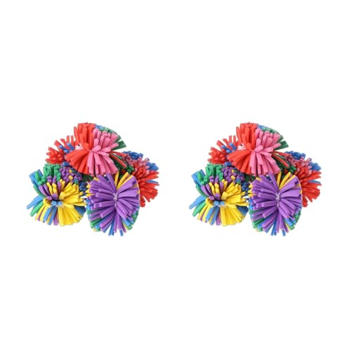 HENANX 5 Stück für kreative bunte Blumen für Kätzchen, Kauspaß, EVA für Indoor-Katzen, interaktiv HENANX 5 Stück für kreative bunte Blumen für Kätzchen, Kauspaß, EVA für Indoor-Katzen, interaktiv von HENANX
