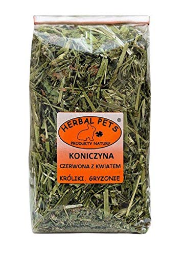 HERBAL PETS Herbal Kleintierfutter Rotklee mit Blume, 80 g, Lok.47 von HERBAL PETS