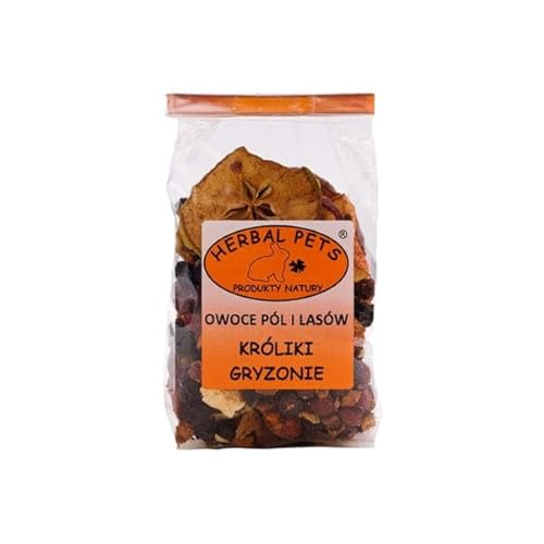 HERBAL PETS Kräuterfutter für Kleintiere, Obst, Felder und Wälder, Gryz./10 Lok.31 von HERBAL PETS