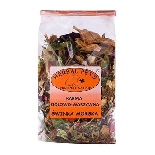 HERBAL PETS Tierfutter für Kleintiere, Kräuter, Haustiere, Karma, Kräuter und Gemüse, 150 g / 10 Lok, 61 HERBAL PETS Tierfutter für Kleintiere, Kräuter, Haustiere, Karma, Kräuter und Gemüse, 150 g / 10 Lok, 61 von HERBAL PETS