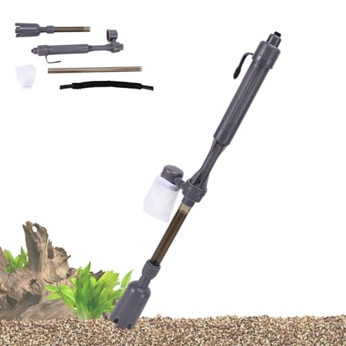 HERCHR Aquarium-Kiesreiniger, Elektrischer Teleskop-Wasserwechsler, Sandreiniger, Mehrzweck-Aquarium-Kies-Sandwäscher Für Aquarien HERCHR Aquarium-Kiesreiniger, Elektrischer Teleskop-Wasserwechsler, Sandreiniger, Mehrzweck-Aquarium-Kies-Sandwäscher Für Aquarien von HERCHR