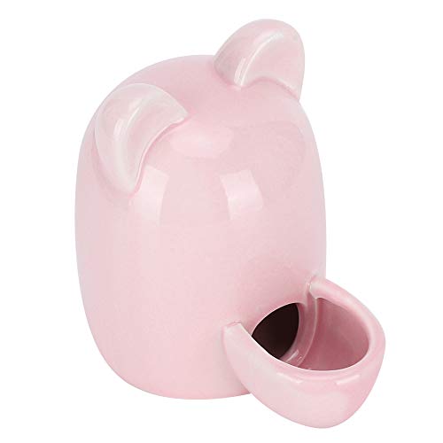 HERCHR 8 Unzen Hamster Wasserflasche, Keramik Meerschweinchen Wasserflasche für kleine Haustiere Feeder, Haustier Wasserflasche von HERCHR
