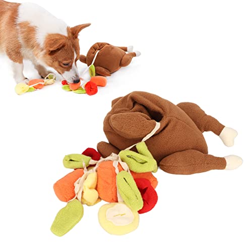 Schnüffelspielzeug für Hunde, Haustiere Türkei Schnüffelspielzeug körperliches Training Plüschspielzeug für Hunde Katzen Halloween von HERCHR