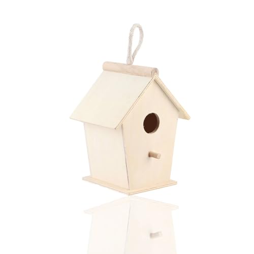 Vogelhäuser Für Draußen, Fenster-Vogelhaus, Hängendes Holz-Vogelhaus Für Den Außenbereich, Hängendes, Abgenutztes Massivholz-Garten-Vogelhaus, Dekoratives Vogelhaus, Warme Vogelzuchtbox aus Holz Vogelhäuser Für Draußen, Fenster-Vogelhaus, Hängendes Holz-Vogelhaus Für Den Außenbereich, Hängendes, Abgenutztes Massivholz-Garten-Vogelhaus, Dekoratives Vogelhaus, Warme Vogelzuchtbox aus Holz von HERCHR