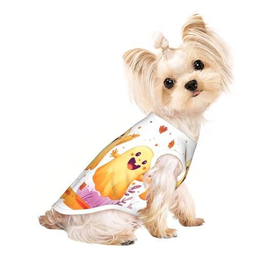 Blithe Spirit Hunde-Shirt für kleine Hunde, weiche und atmungsaktive Katzen- und Hundekleidung, geeignet für kleine Haustiere Blithe Spirit Hunde-Shirt für kleine Hunde, weiche und atmungsaktive Katzen- und Hundekleidung, geeignet für kleine Haustiere von HERTqwop