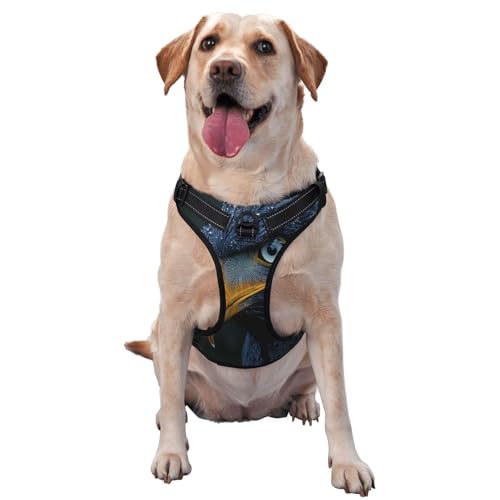 Eagles Hundegeschirr für kleine, mittelgroße und große Hunde, verstellbar, atmungsaktiv, mit Schnellverschluss-Schnallen Eagles Hundegeschirr für kleine, mittelgroße und große Hunde, verstellbar, atmungsaktiv, mit Schnellverschluss-Schnallen von HERTqwop