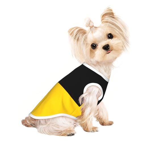 Hundeshirt mit Flagge des Kantons Sachsen-Anhalt für kleine Hunde, Haustier-T-Shirt für Mädchen, weiche und atmungsaktive Katzen- und Hundekleidung, geeignet für kleine Haustiere Hundeshirt mit Flagge des Kantons Sachsen-Anhalt für kleine Hunde, Haustier-T-Shirt für Mädchen, weiche und atmungsaktive Katzen- und Hundekleidung, geeignet für kleine Haustiere von HERTqwop