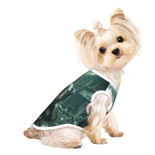 The Tragedy of the Environment Hunde-Shirt für kleine Hunde, weiche und atmungsaktive Katzen- und Hundekleidung, geeignet für kleine Haustiere The Tragedy of the Environment Hunde-Shirt für kleine Hunde, weiche und atmungsaktive Katzen- und Hundekleidung, geeignet für kleine Haustiere von HERTqwop
