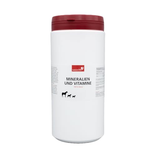 HerzensTier Mineralien und Vitamine 1000g für Hunde, Katzen & Pferde für glänzendes Fell, gesunde Knochen & Starkes Immunsystem aus 100% pflanzlichen Zutaten HerzensTier Mineralien und Vitamine 1000g für Hunde, Katzen & Pferde für glänzendes Fell, gesunde Knochen & Starkes Immunsystem aus 100% pflanzlichen Zutaten von HERZENSTIER