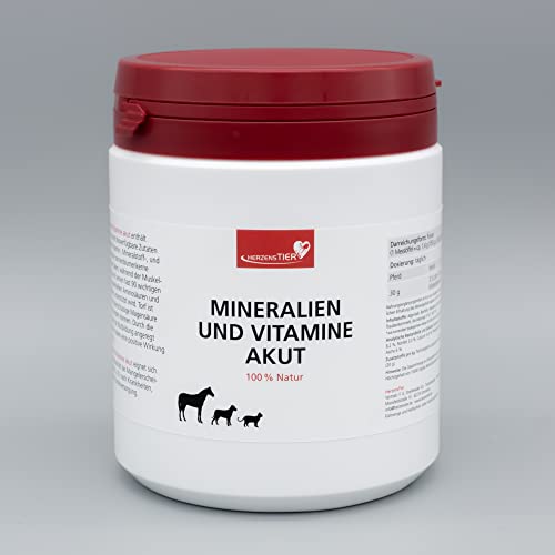 HERZENSTIER Mineralien und Vitamine akut 500 g von HERZENSTIER