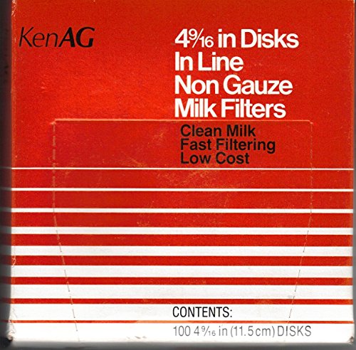 Hessen Milk Filter In Line Disk Non Gauze Fast Filtering Clean Appearance 4-9/16 inch Hessen Milk Filter In Line Disk Non Gauze Fast Filtering Clean Appearance 4-9/16 inch von HESS
