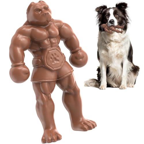 HETOO Hundespielzeug, Unzerstörbar Spielzeug für Große Hunde Kauspielzeug für Aggressives Kauen Robuster Langlebig Nylon Kauspielzeug für Mittelgroße Große Hunde (Boxhund Shaped) HETOO Hundespielzeug, Unzerstörbar Spielzeug für Große Hunde Kauspielzeug für Aggressives Kauen Robuster Langlebig Nylon Kauspielzeug für Mittelgroße Große Hunde (Boxhund Shaped) von HETOO