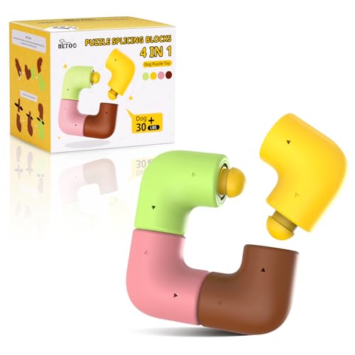 HETOO Hundespielzeug für Große Hunde Unzerstörbare Kauspielzeug für Aggressive Kauer Langlebiges Hund Puzzle Feeder Spielzeug mit Gummi Nylon für Verbesserung Intelligenz/Langeweile Relief (4 PCS) HETOO Hundespielzeug für Große Hunde Unzerstörbare Kauspielzeug für Aggressive Kauer Langlebiges Hund Puzzle Feeder Spielzeug mit Gummi Nylon für Verbesserung Intelligenz/Langeweile Relief (4 PCS) von HETOO