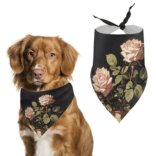 Dark Academy Hundehalstücher für die Fütterung, Fellpflege, dreieckig, waschbar, Haustier-Schal für Katzen und Hunde Dark Academy Hundehalstücher für die Fütterung, Fellpflege, dreieckig, waschbar, Haustier-Schal für Katzen und Hunde von HETVBNS