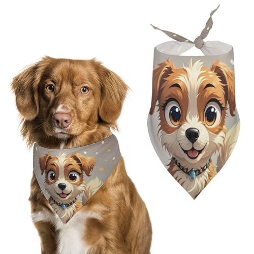 Hübsche Hundehalstücher zum Füttern und Pflegen, dreieckige Haustier-Lätzchen, waschbar, Haustier-Schal für Katzen und Hunde Hübsche Hundehalstücher zum Füttern und Pflegen, dreieckige Haustier-Lätzchen, waschbar, Haustier-Schal für Katzen und Hunde von HETVBNS
