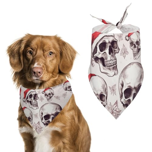 Sketchy Hundehalstücher mit Totenköpfen zum Füttern und Pflegen, dreieckiges Haustier-Lätzchen, waschbar, Haustier-Schal für Katzen und Hunde Sketchy Hundehalstücher mit Totenköpfen zum Füttern und Pflegen, dreieckiges Haustier-Lätzchen, waschbar, Haustier-Schal für Katzen und Hunde von HETVBNS