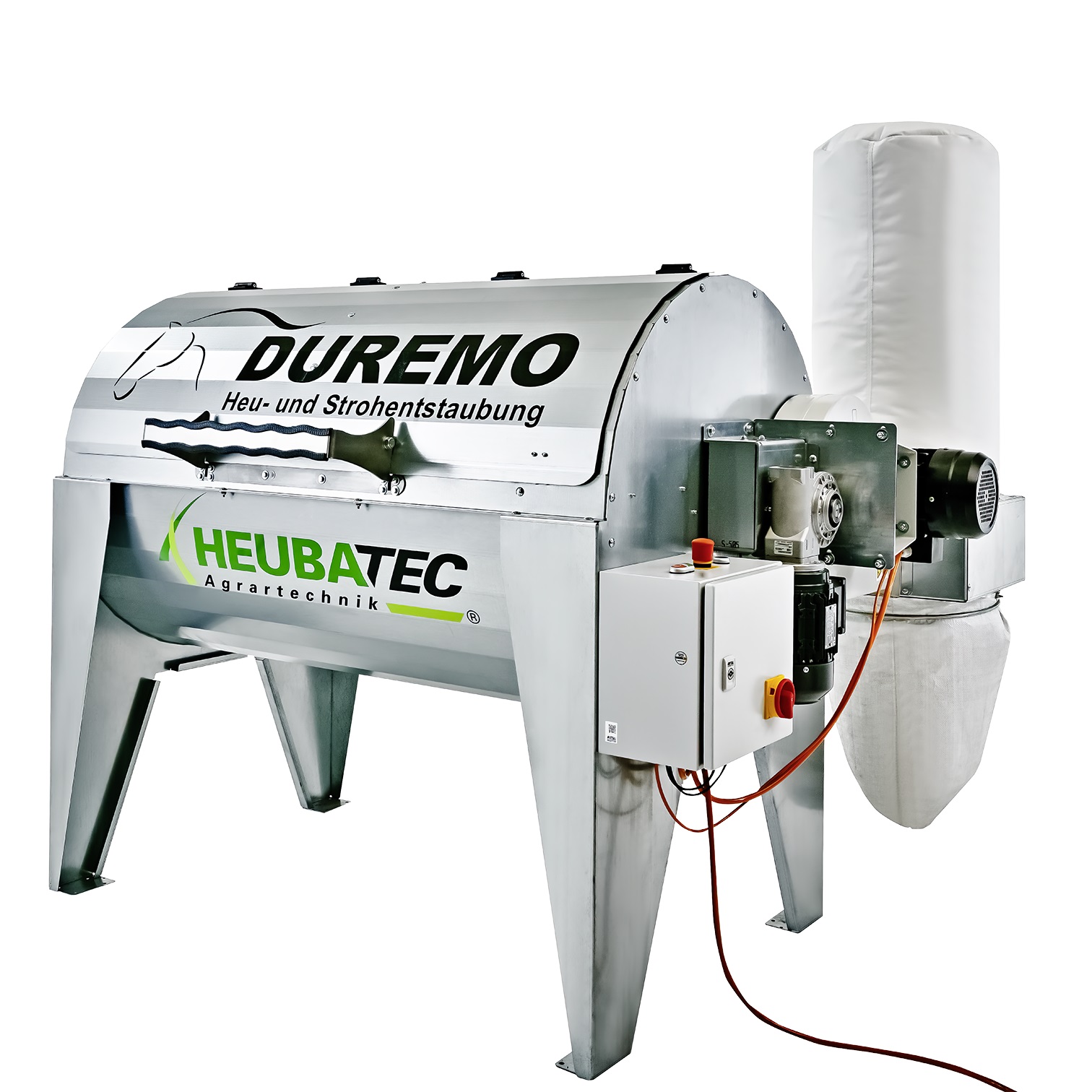 Heubatec Heu-Entstauber Duremo-E Entstauben statt Bedampfen – schnell & effizient! von HEUBATEC