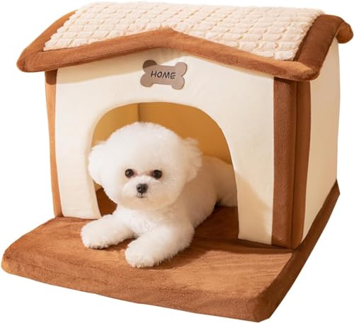 Katzenhöhlenbett, Flauschiges Zelt, Höhlenhaus for Katzen, Kätzchen, Hunde, Warmes Und Gepolstertes Katzenschlafhöhlenhaus, Halbgeschlossenes Katzenhöhlennest for Kleine Katzen, Hunde, Welpen (Color Katzenhöhlenbett, Flauschiges Zelt, Höhlenhaus for Katzen, Kätzchen, Hunde, Warmes Und Gepolstertes Katzenschlafhöhlenhaus, Halbgeschlossenes Katzenhöhlennest for Kleine Katzen, Hunde, Welpen (Color von HEXEH