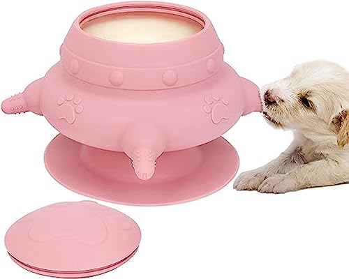 Welpenmilch-Futterspender, Welpen-Pflegestation, Welpen-Futterspender for Mehrere Welpen, Welpen-Milchaustauscher, Hundeblase, Welpen-Futterspender for Haustiere (4 Nippel, 240 Ml) (Color : A) von HEXEH