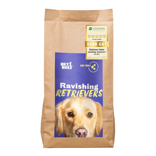 HEY HOLY – Ravishing Retrievers Trockenfutter – High-Meat Premium Trockenfutter für ausgewachsene Hunde mit 40% Lamm – 1er Pack (7kg) von HEY HOLY