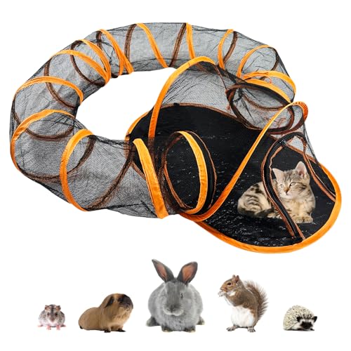 HEYHOME Kleintier-Laufstall Katzenzelt für draußen drinnen Haustiergehege Spielplatz mit wasserdichtem Boden & lustigem Kreis Spieltunnel geeignet für Kätzchen Katze und Kleintiere mit Tragetasche HEYHOME Kleintier-Laufstall Katzenzelt für draußen drinnen Haustiergehege Spielplatz mit wasserdichtem Boden & lustigem Kreis Spieltunnel geeignet für Kätzchen Katze und Kleintiere mit Tragetasche von HEYHOME