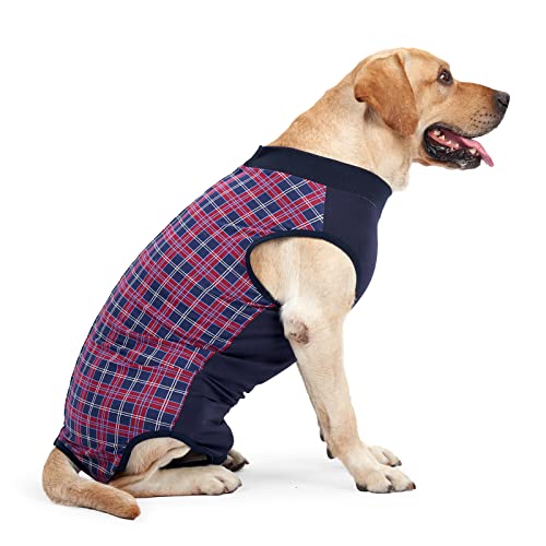 HEYWEAN Hundebody Nach Op Kastration Wundschutzanzüge für Hunde, Professioneller Pet Recovery Suit Hund Medical Shirt, Body Suit nach der Operation Hund Haustier Chirurgenanzug für Hunde HEYWEAN Hundebody Nach Op Kastration Wundschutzanzüge für Hunde, Professioneller Pet Recovery Suit Hund Medical Shirt, Body Suit nach der Operation Hund Haustier Chirurgenanzug für Hunde von HEYWEAN