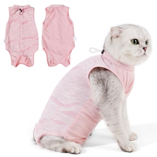 HEYWEAN Katzenbody Nach Op Body Katze Nach Op Kastration Katze Medizinischer Body für Katzen Nach Op Einteiler Katze Kleider Body Katzen Op Body Kastration Katze Body Operation Leckschutz Katze Body HEYWEAN Katzenbody Nach Op Body Katze Nach Op Kastration Katze Medizinischer Body für Katzen Nach Op Einteiler Katze Kleider Body Katzen Op Body Kastration Katze Body Operation Leckschutz Katze Body von HEYWEAN