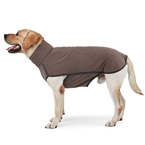 Hundepullover Warm Hunde Sweatshirt Stretch Fleece Hund Pullover Hund Weste Winter Hundekleidung für Kleine Mittlere und Grosse Hunde von HEYWEAN