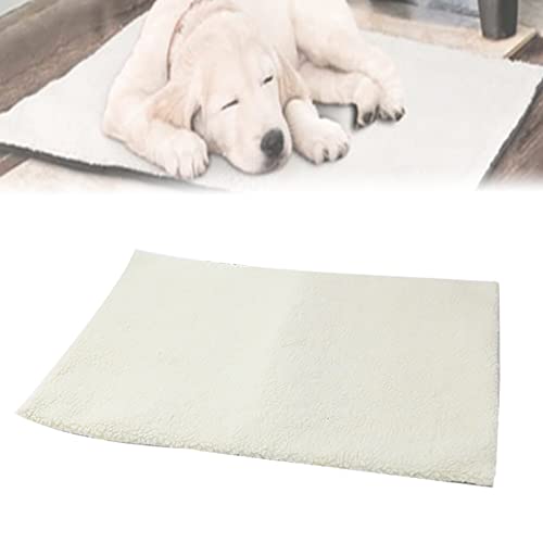 HEZHU Winter Selbstheizende Decke Wärmematte Decke Hundebett Haustier Selbstwärmende Decke für Katzen Hunde (90X60CM) von HEZHU