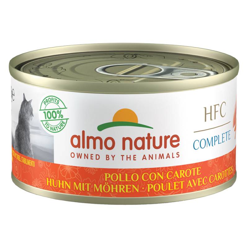 Almo Nature HFC Complete 6 x 70 g - Huhn mit Karotte von Almo Nature HFC