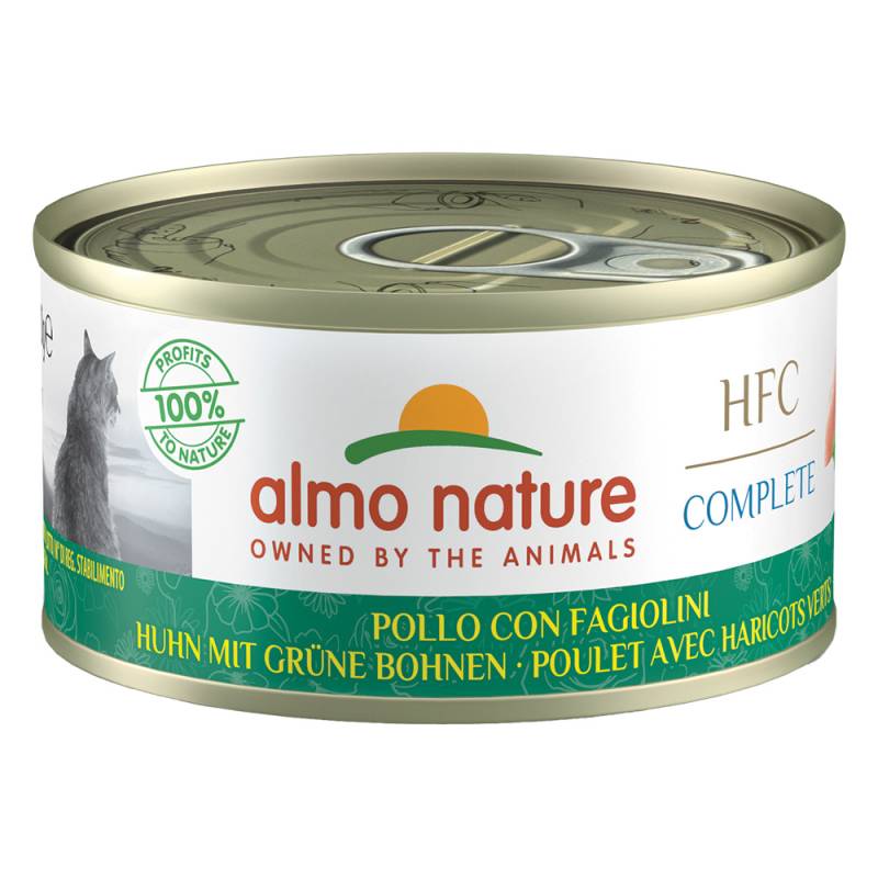 Almo Nature HFC Complete 6 x 70 g - Huhn mit grünen Bohnen von Almo Nature HFC