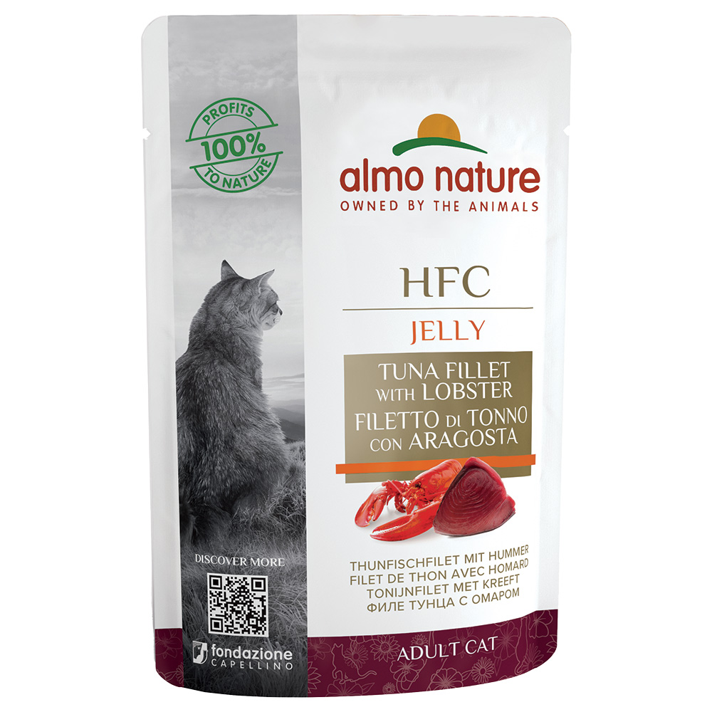 Almo Nature HFC Jelly Pouch 6 x 55 g - Thunfischfilet mit Hummer von Almo Nature HFC