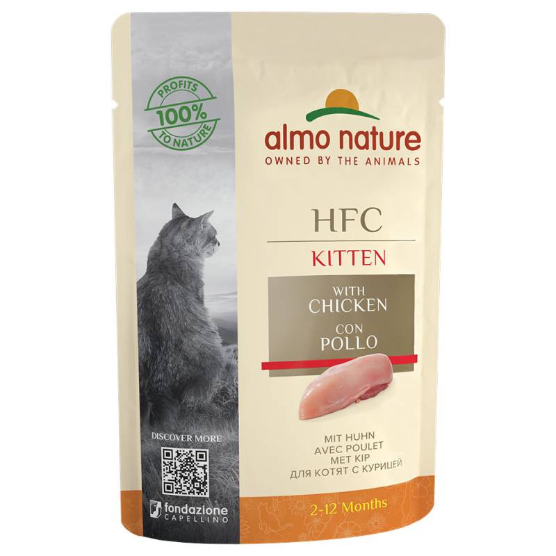 Almo Nature HFC Kitten 6 x 55 g Huhn von Almo Nature HFC