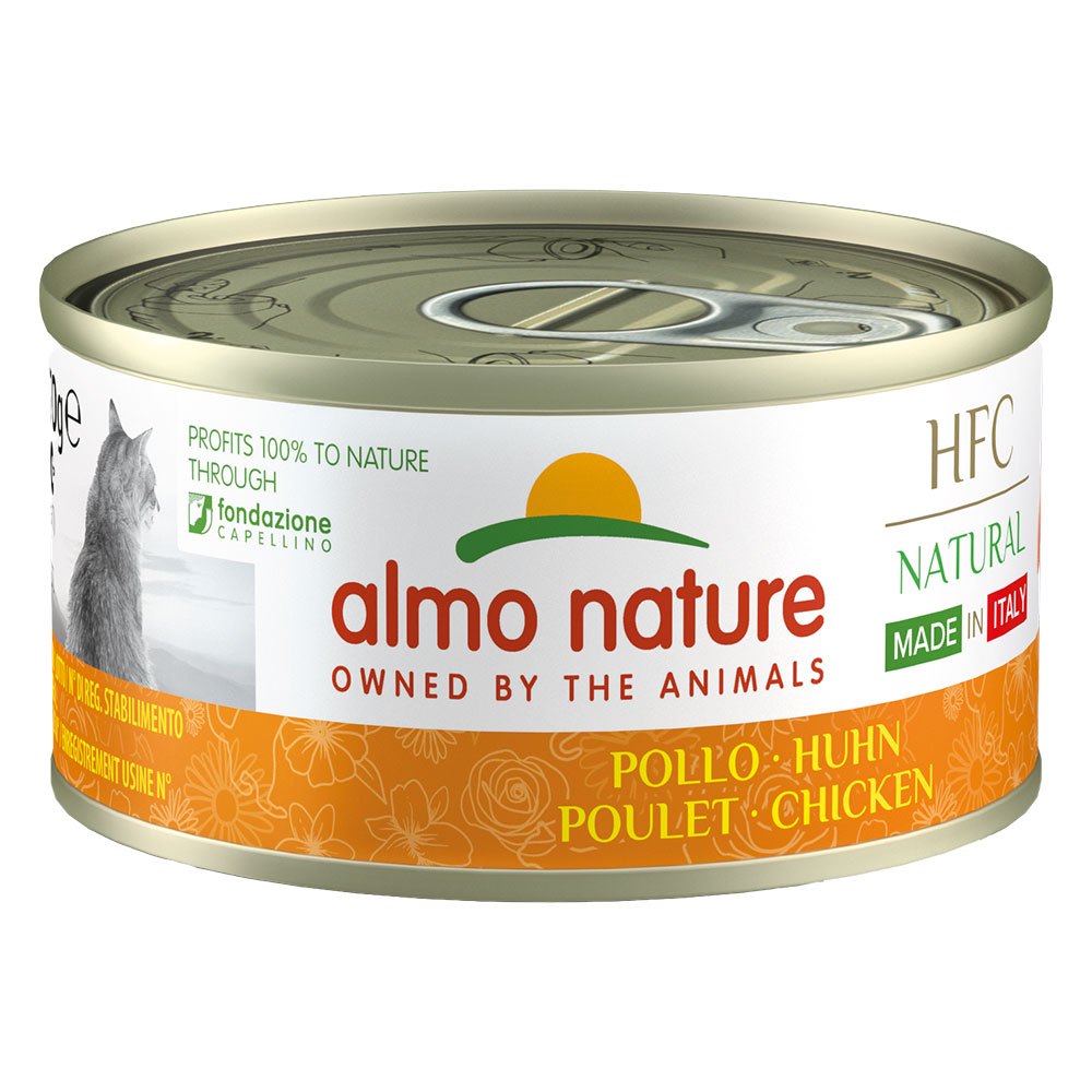 Almo Nature HFC Natural Made in Italy 6 x 70 g - Huhn von Almo Nature HFC