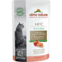 Almo Nature HFC Natural Pouch 6 x 55 g - Lachs & Kürbis von Almo Nature HFC