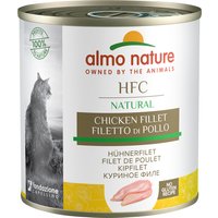 Sparpaket Almo HFC Natural 12 x 280 g - Mix (Hühnerfilet, Thunfisch & Huhn) von Almo Nature HFC