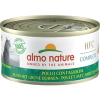 Sparpaket Almo Nature HFC Complete 24 x 70 g - Huhn mit grünen Bohnen von Almo Nature HFC