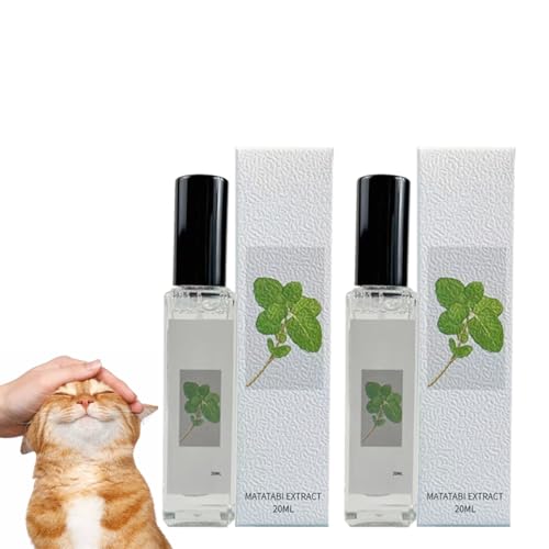 Herbal Cat Joy Spray, Sellerie Pets Herbal Cat Joy Spray, KittyJoy Kräuterspray, Katzenminze-Spray für Katzen (2pcs) von HFDHD