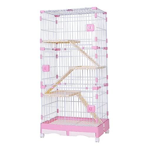 Großer Katzenkäfig -Katze -Katzenschiff - luxuriöser 2 -stöckiger Katzenschutzkäfigkäfig umfasst 2 einstellbare Sitzregale für Hamster und Rennmäuse mit großem Wohnraum FANDIAO Großer Katzenkäfig -Katze -Katzenschiff - luxuriöser 2 -stöckiger Katzenschutzkäfigkäfig umfasst 2 einstellbare Sitzregale für Hamster und Rennmäuse mit großem Wohnraum FANDIAO von HFERTSCN